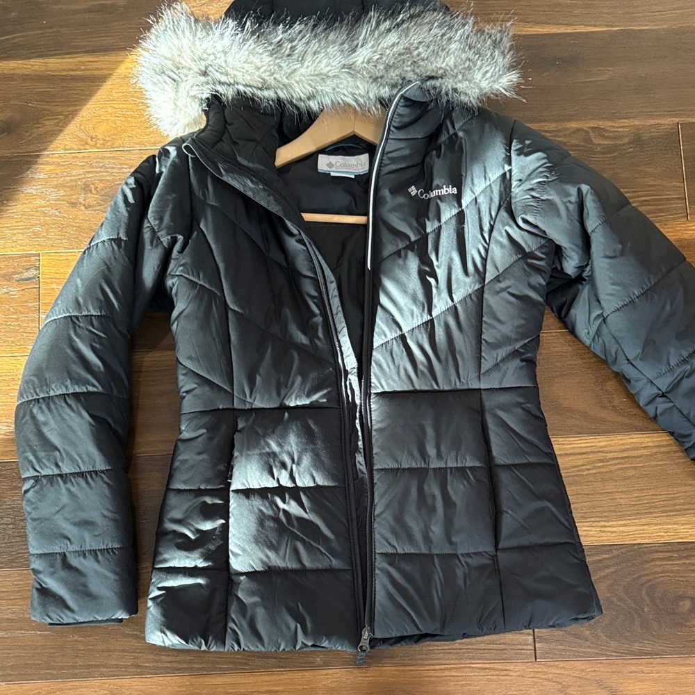 Columbia Crest Quilted Faux Fur winter jacket